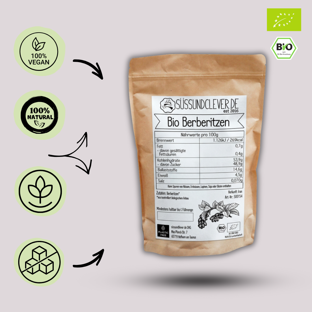 Bio Berberitzen | Rohkost | Premium Qualität