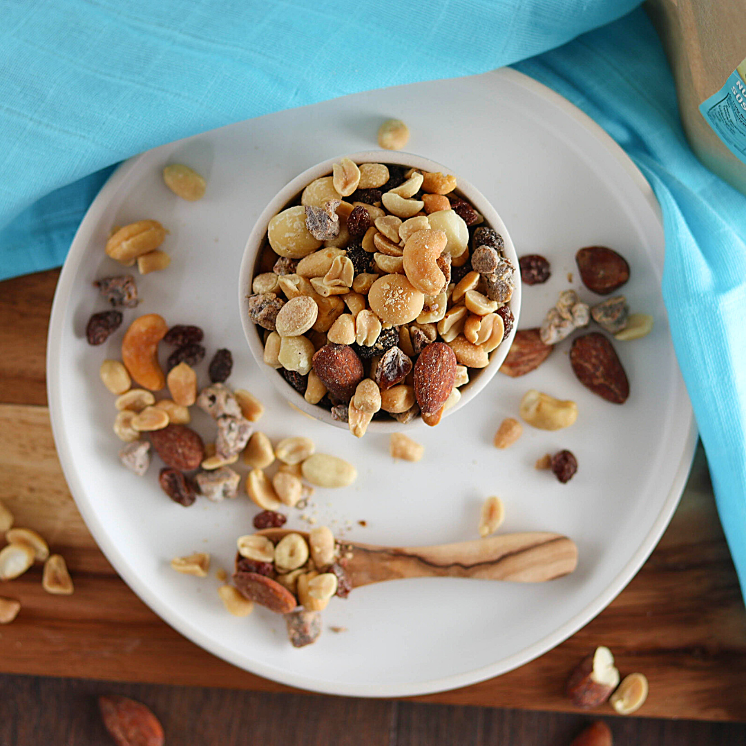 Bio Studentenfutter | "Couch-Crunch" | mit Erdnüssen, Cashews & Macadamia