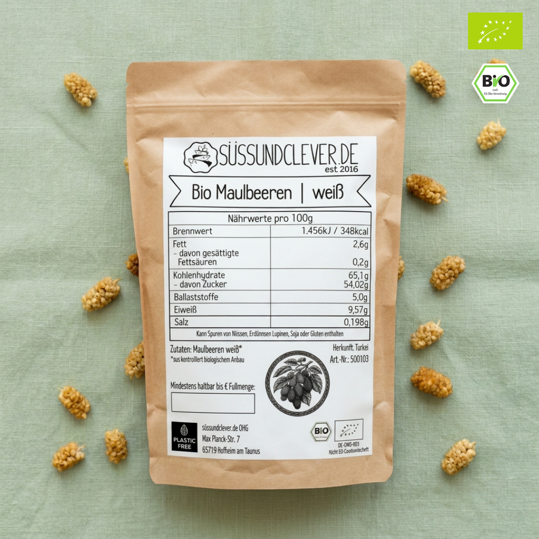 Bio Maulbeeren | weiß & hell | fruchtig-süß