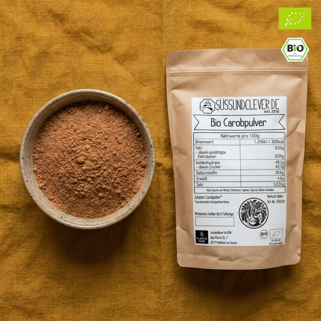 Bio Carobpulver | Johannisbrot gemahlen | aus Italien