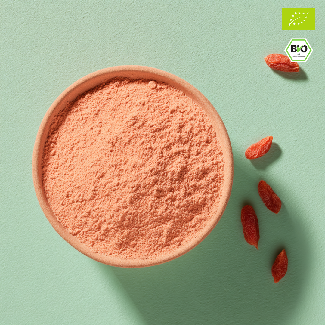 Bio Gojibeeren Pulver | gefriergetrocknet | aus Tibet