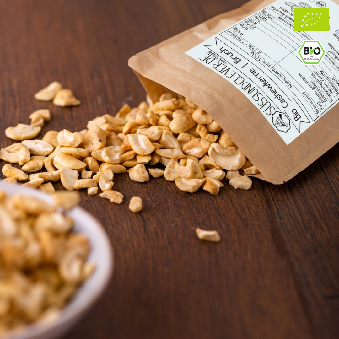 Bio Cashewkerne | Bruch | Naturbelassen | Mild & cremig