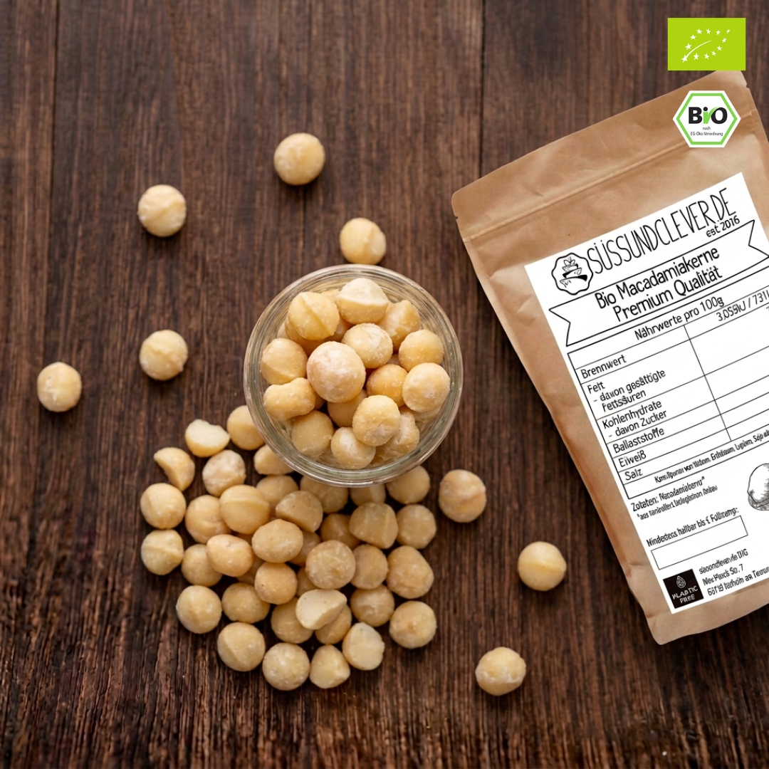 Bio Macadamiakerne | Macadamianüsse | Premium Qualität