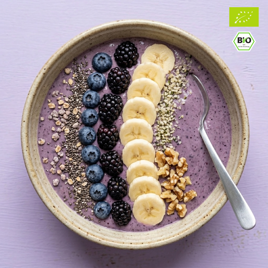 Bio Smoothie Bowl | "Protein Blueberry-Cream" | 42% Protein | Fertigmischung