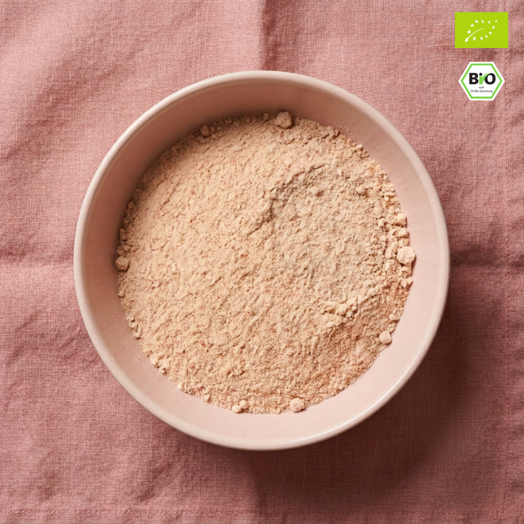 Bio Haferdrinkpulver | Erdbeere mit Dattelsüße | vegan