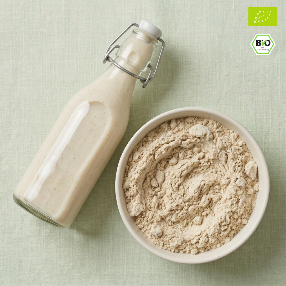 Bio Haferdrinkpulver | Bourbon Vanille mit Dattelsüße | vegan