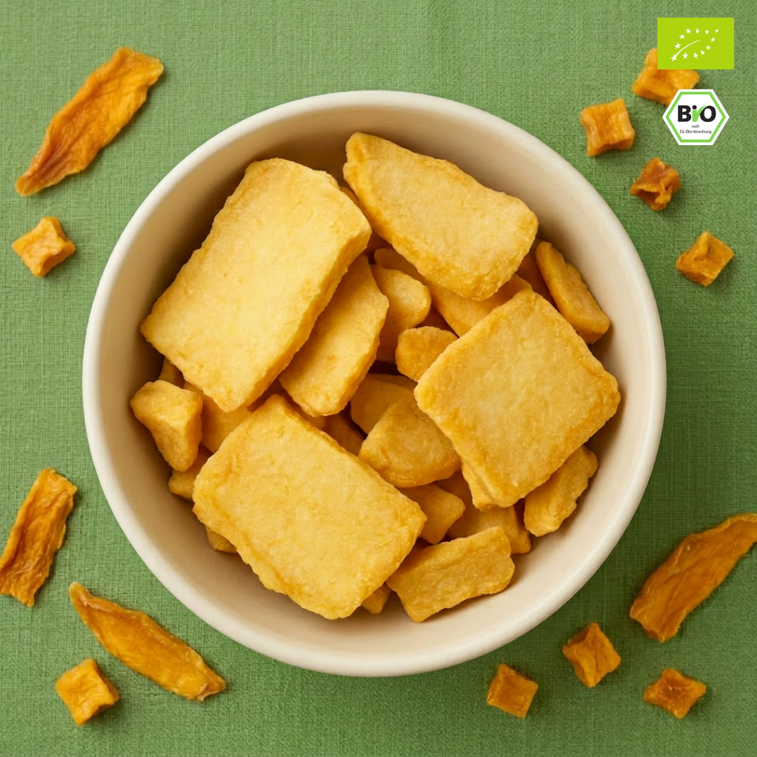 Bio Mangochips | Mangostücke | gefriergetrocknet