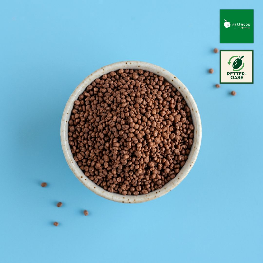 freshooo® Soja Protein Crispies | mit Kakao | mit 77% Protein