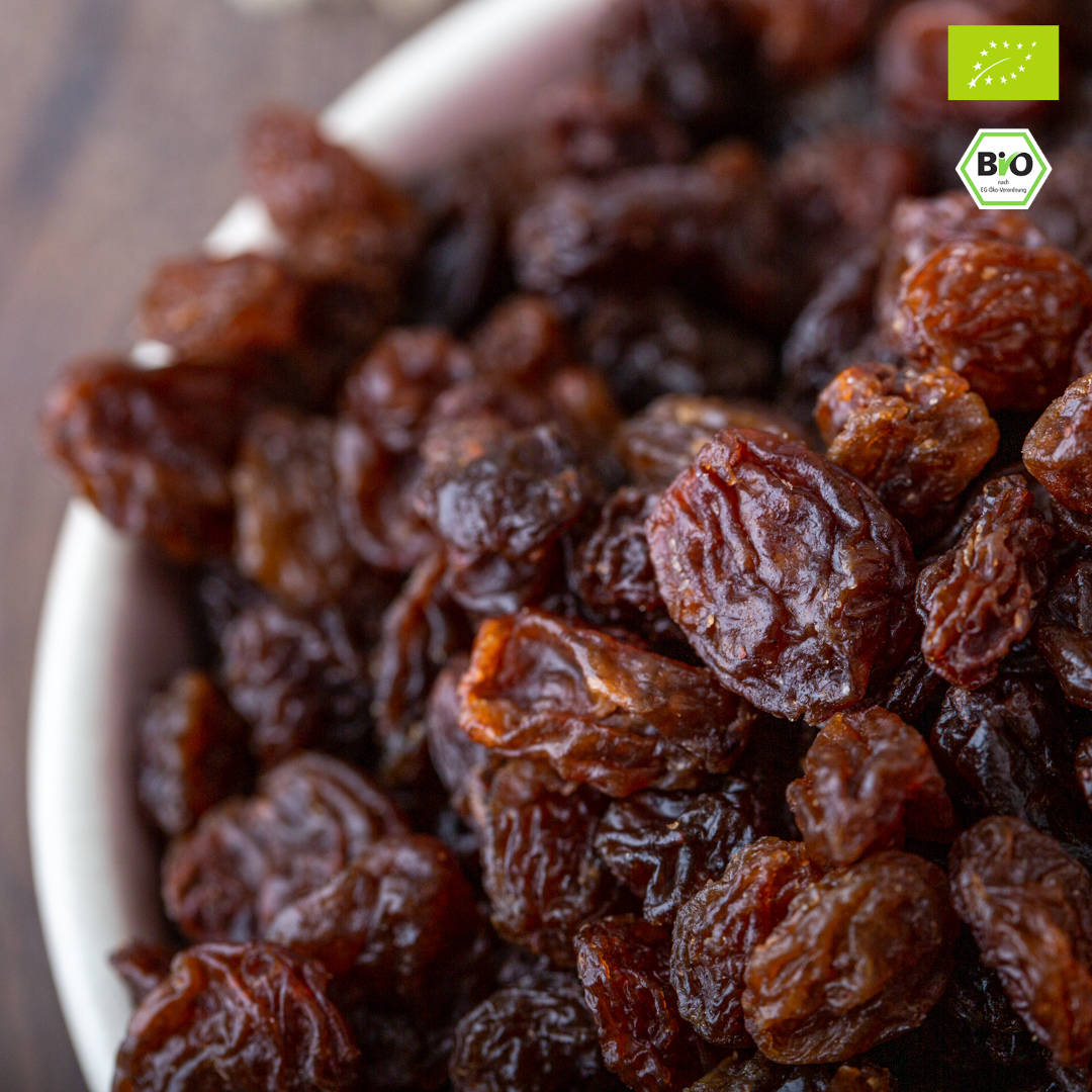 Bio Weinbeeren | Rosinen | Sorte Flames