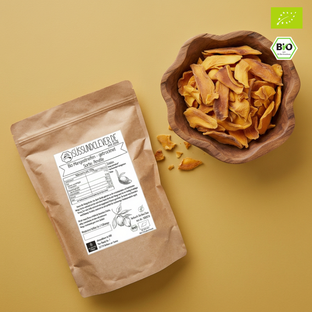 Bio Mangostreifen | Sorte: Amélie | getrocknet