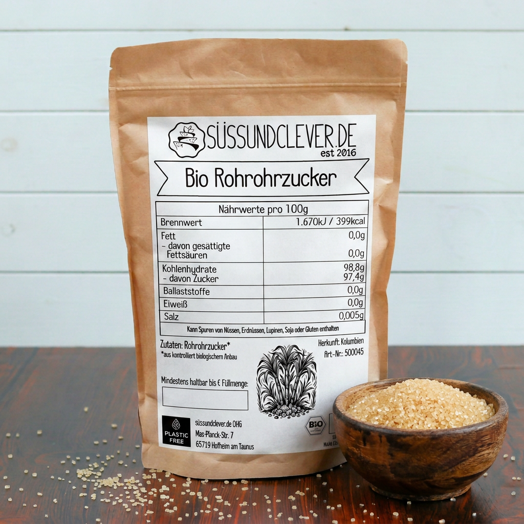Bio Rohrohrzucker | mild karamellige Süße