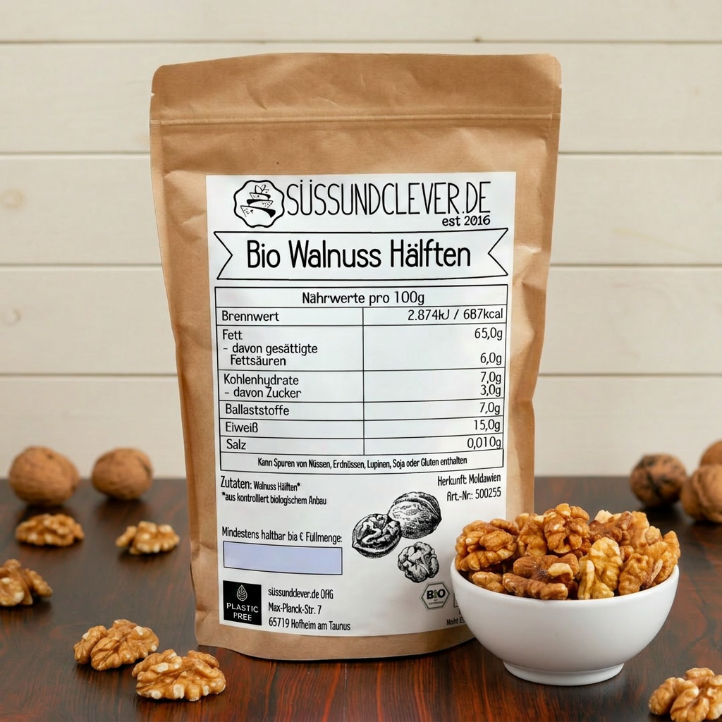 Bio Walnuss | Hälften | Light