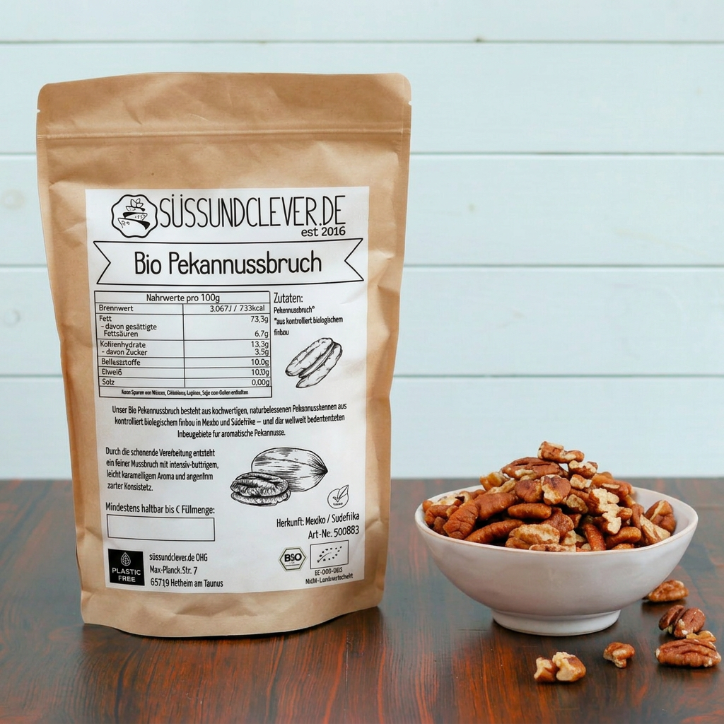 Bio Pekannussbruch | Pekannusskerne | mild & knackig