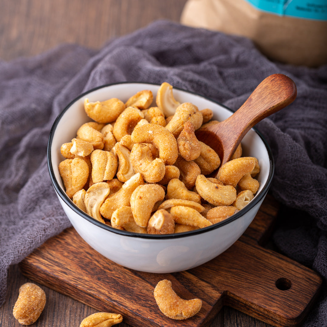 Bio Cashewkerne | geröstet & gesalzen | mit Chili