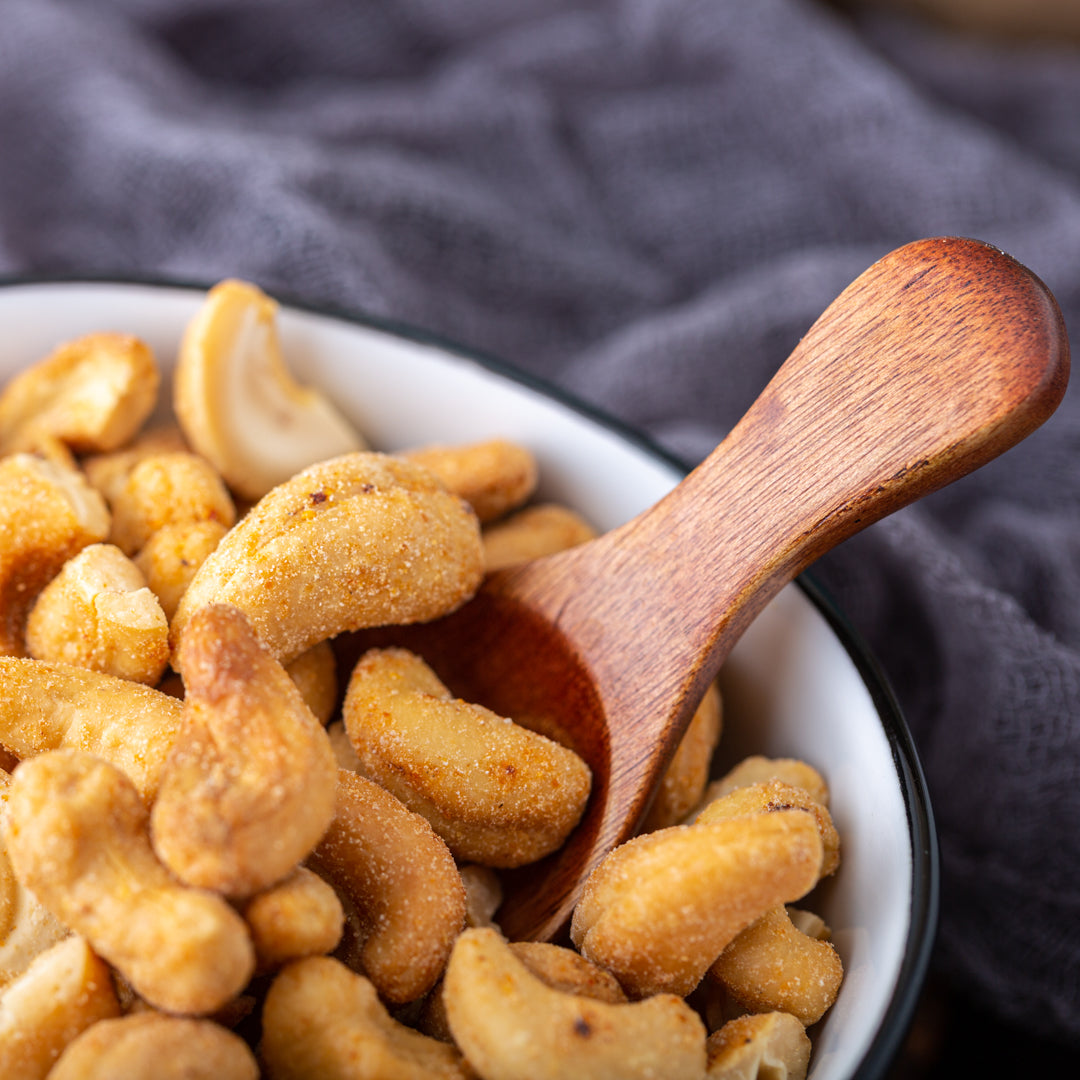 Bio Cashewkerne | geröstet & gesalzen | mit Chili
