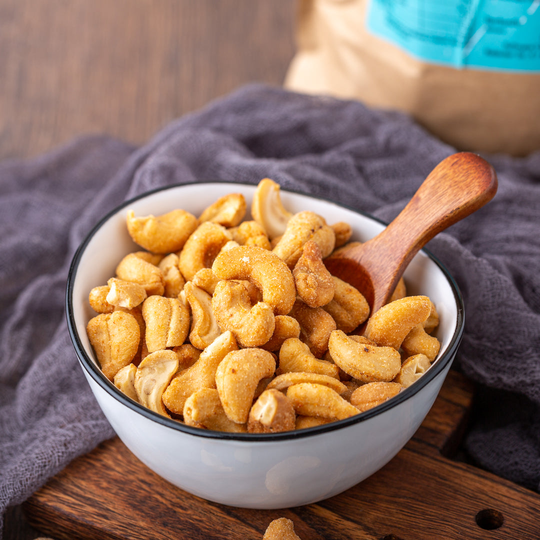 Bio Cashewkerne | geröstet & gesalzen | mit Chili