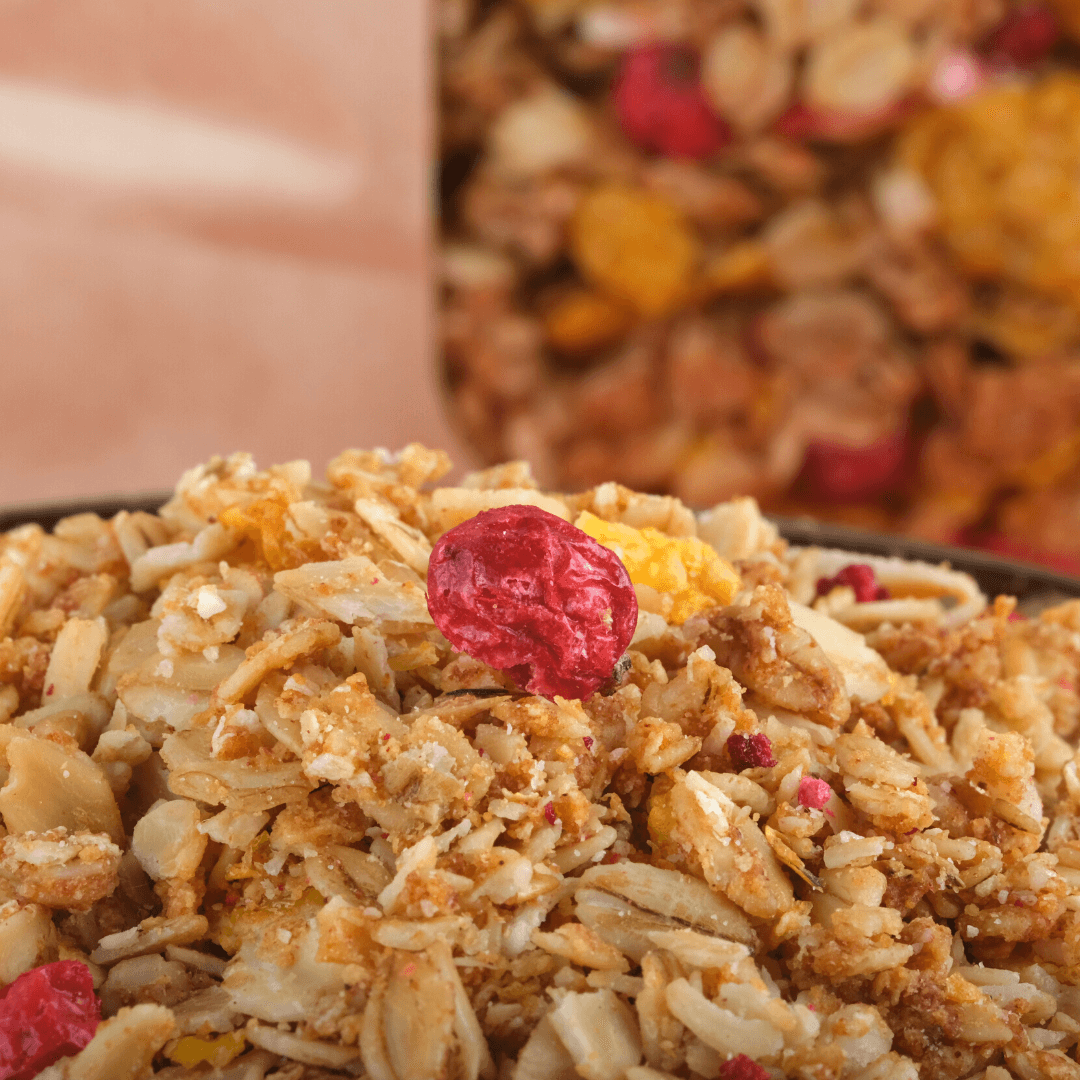 Bio Hafer Crunchy Beeren & Kirsche | ohne Zucker | mit Dattelsüße