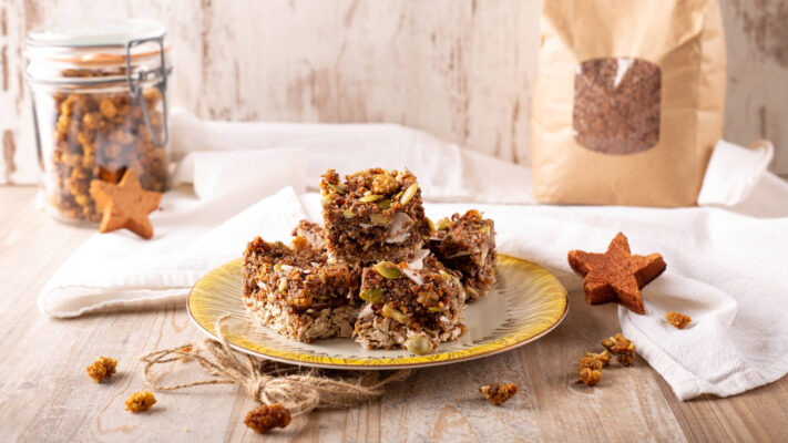 Nuss-Frucht Schnitten | Glutenfrei