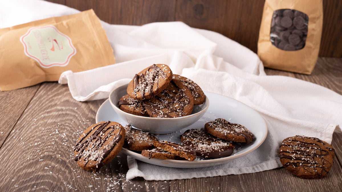 Kakao-Kokos Kekse | Glutenfrei