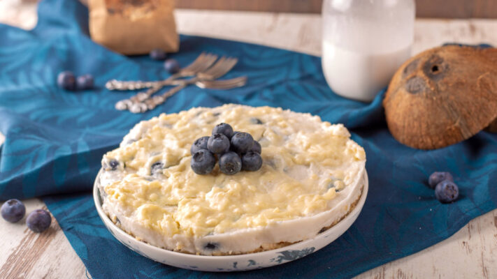 Blaubeerkuchen | mit Kokosfüllung