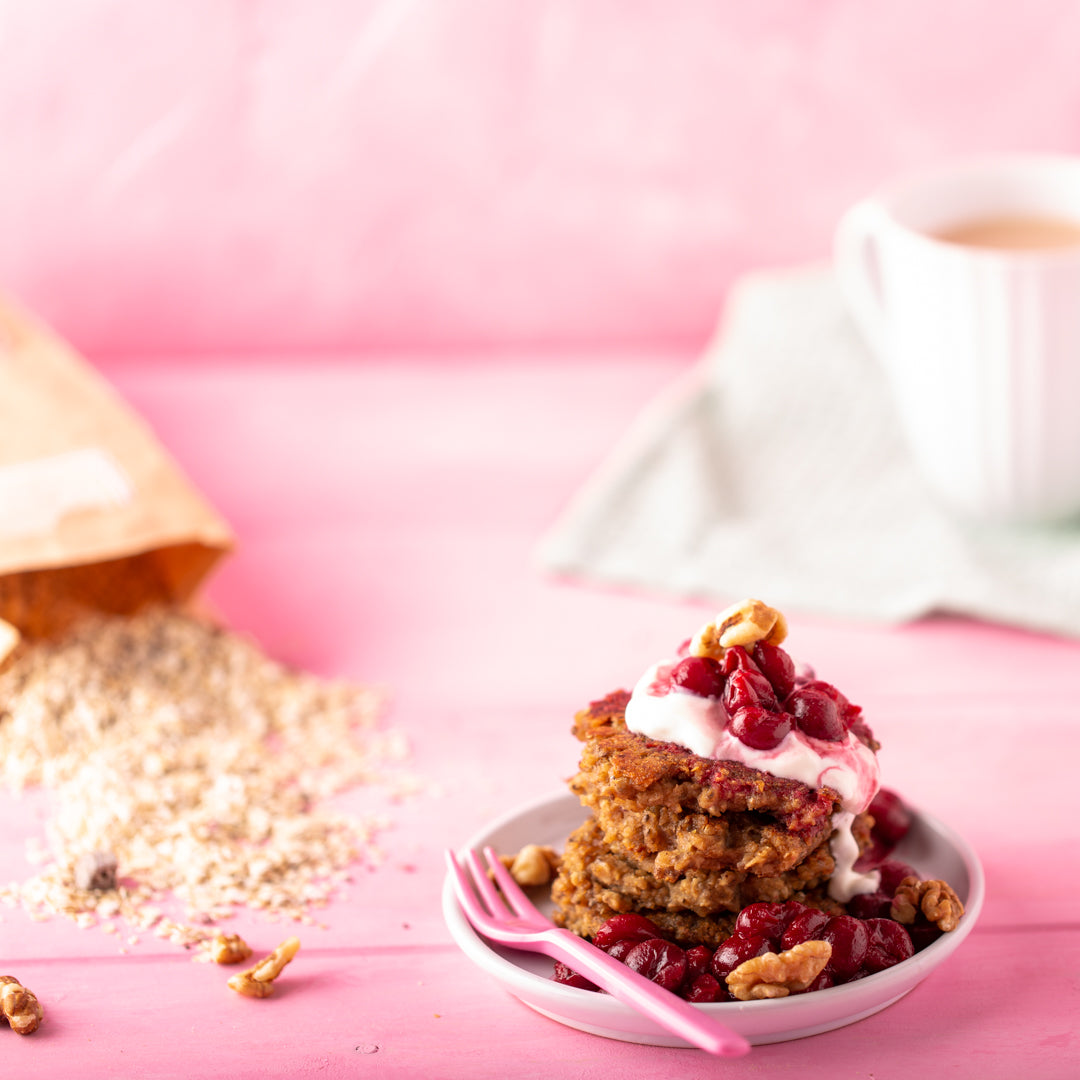 Quinoa Porridge Pancakes | Porridge meets Pancakes