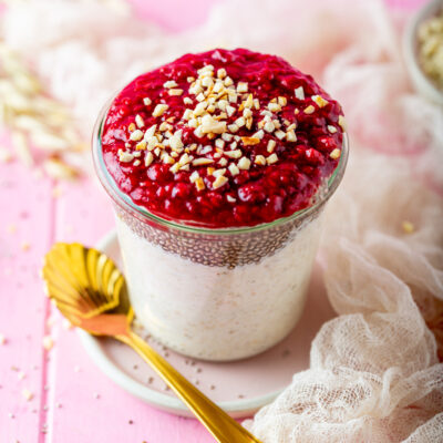 Mandel-Chia-Overnight-Oats | mit Mandelmus
