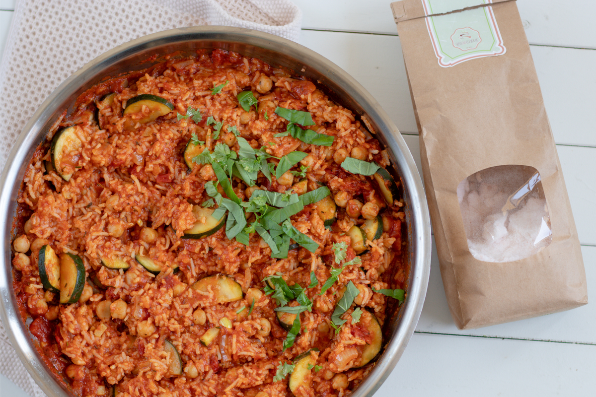Baharat-Reispfanne | Köstliche Basmati-Kreation