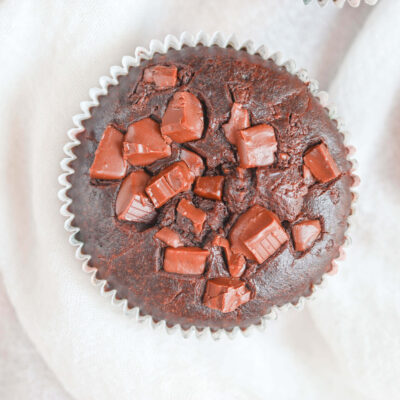 Schoko-Muffins | mit Leinsamen