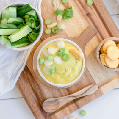 Veganer Käsedip | mit Nährhefe