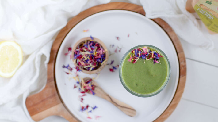 Green Superfood Smoothie | mit Baobab & Lucuma