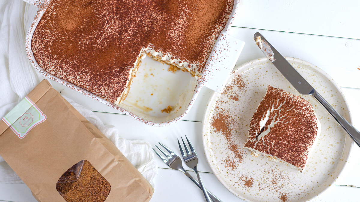 Veganes Dinkel-Tiramisu | mit Kokosblütenzucker