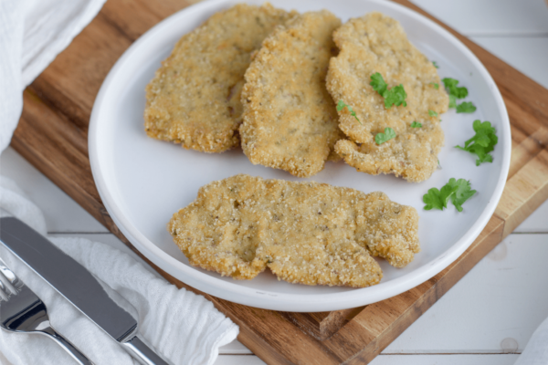 Soja-Schnitzel | mit Dinkelpaniermehl