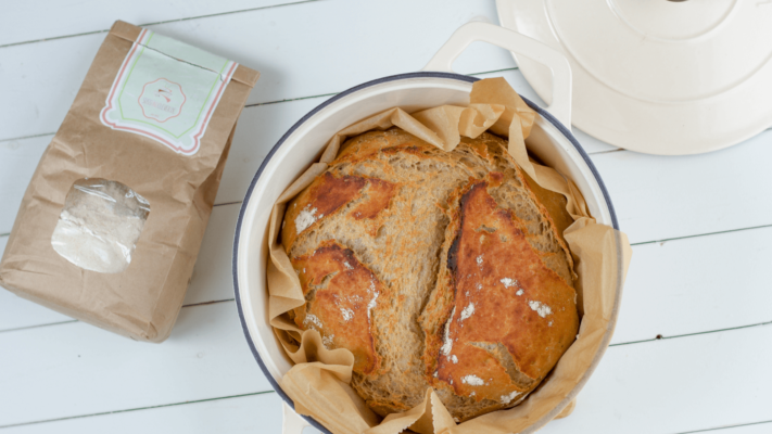 Dinkel-Kamut Brot | aus dem Topf
