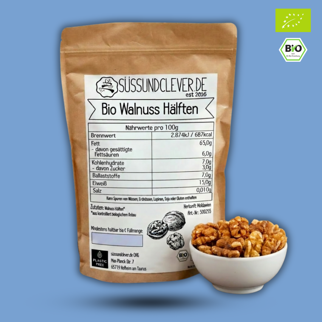 Bio Walnuss | Hälften | Light