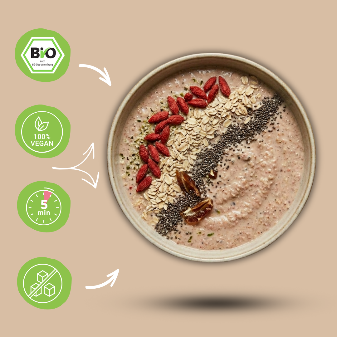 Bio Smoothie Bowl | "Protein Goji-Cream" | 42% Protein | Fertigmischung
