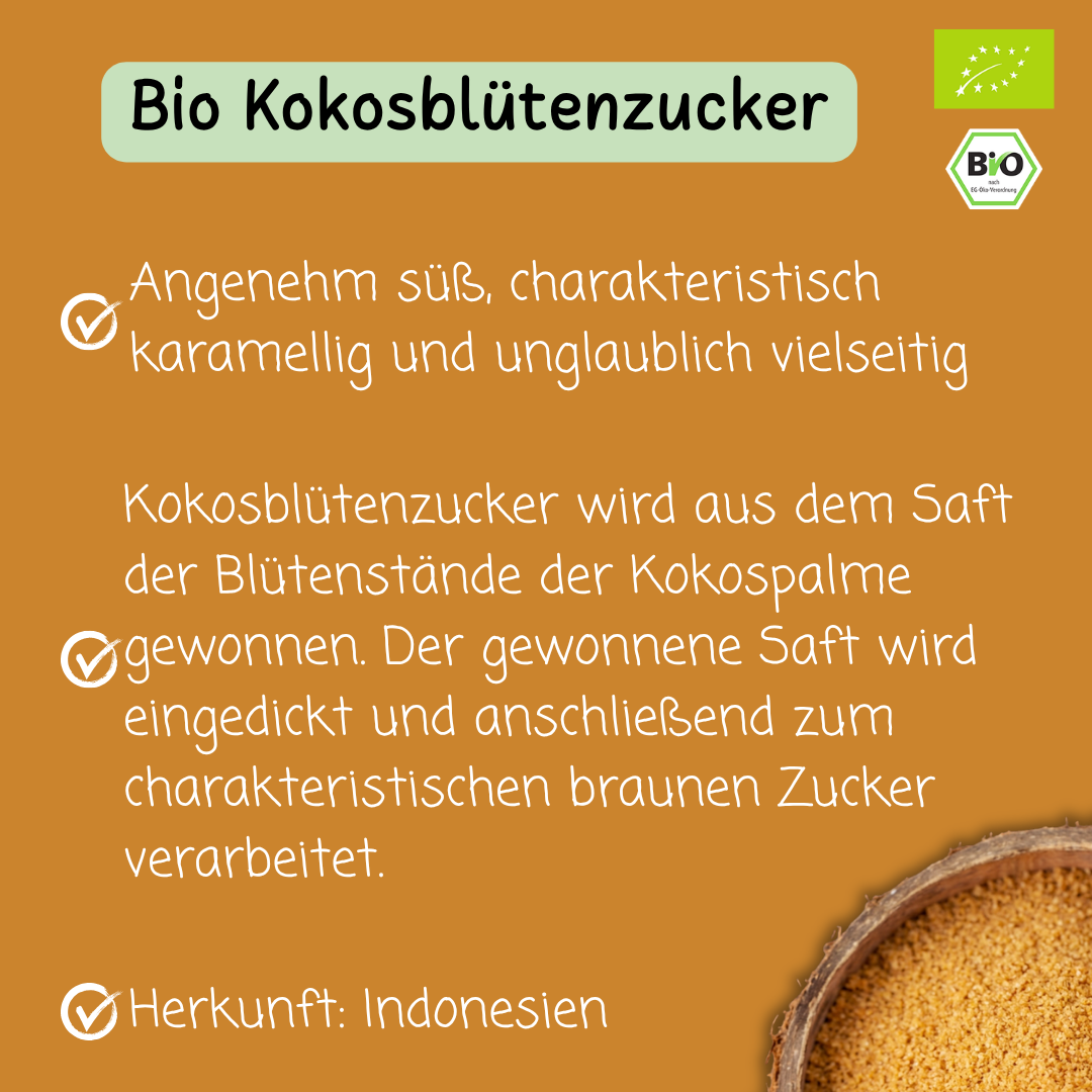 Bio Kokosblütenzucker