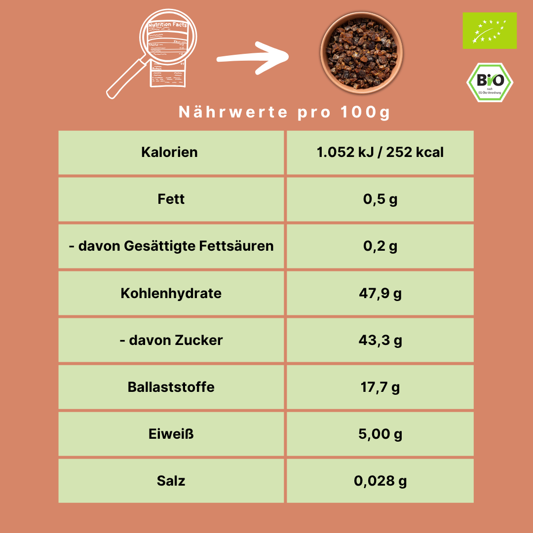 Bio Aprikosenwürfel | getrocknet & ungeschwefelt