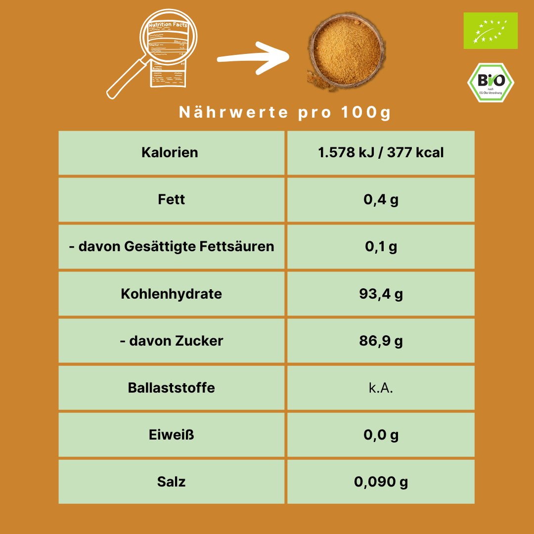 Bio Kokosblütenzucker