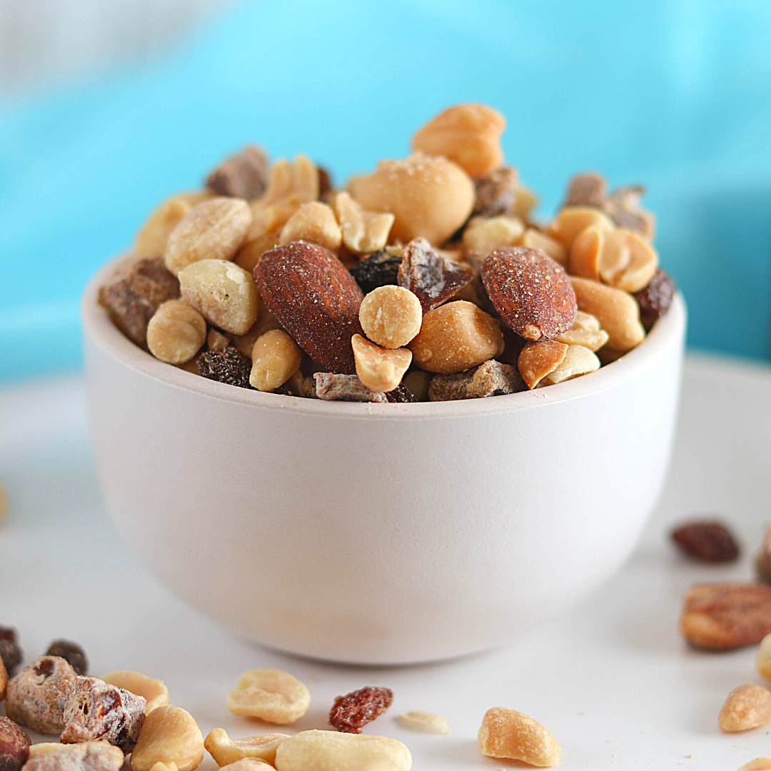 Bio Studentenfutter | "Couch-Crunch" | mit Erdnüssen, Cashews & Macadamia
