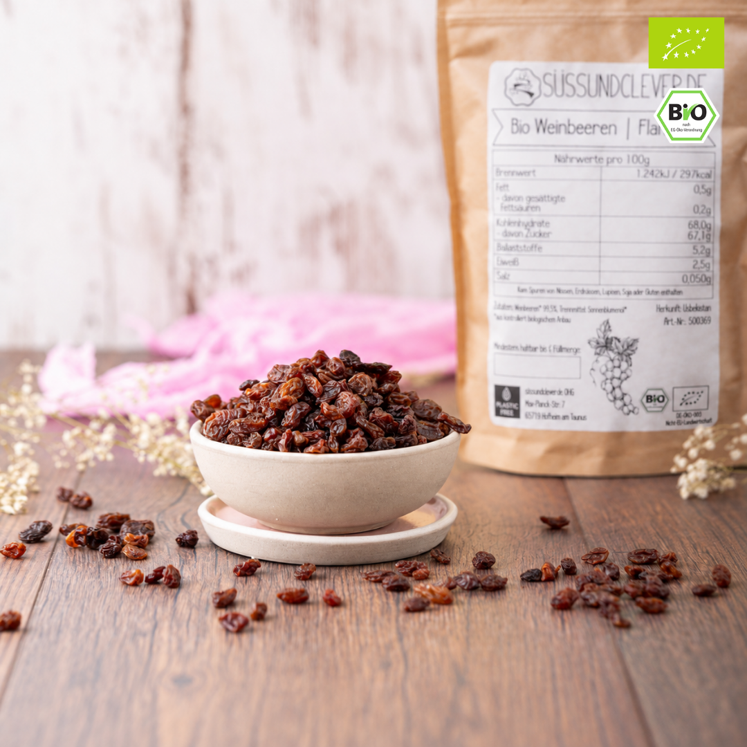 Bio Weinbeeren | Rosinen | Sorte Flames