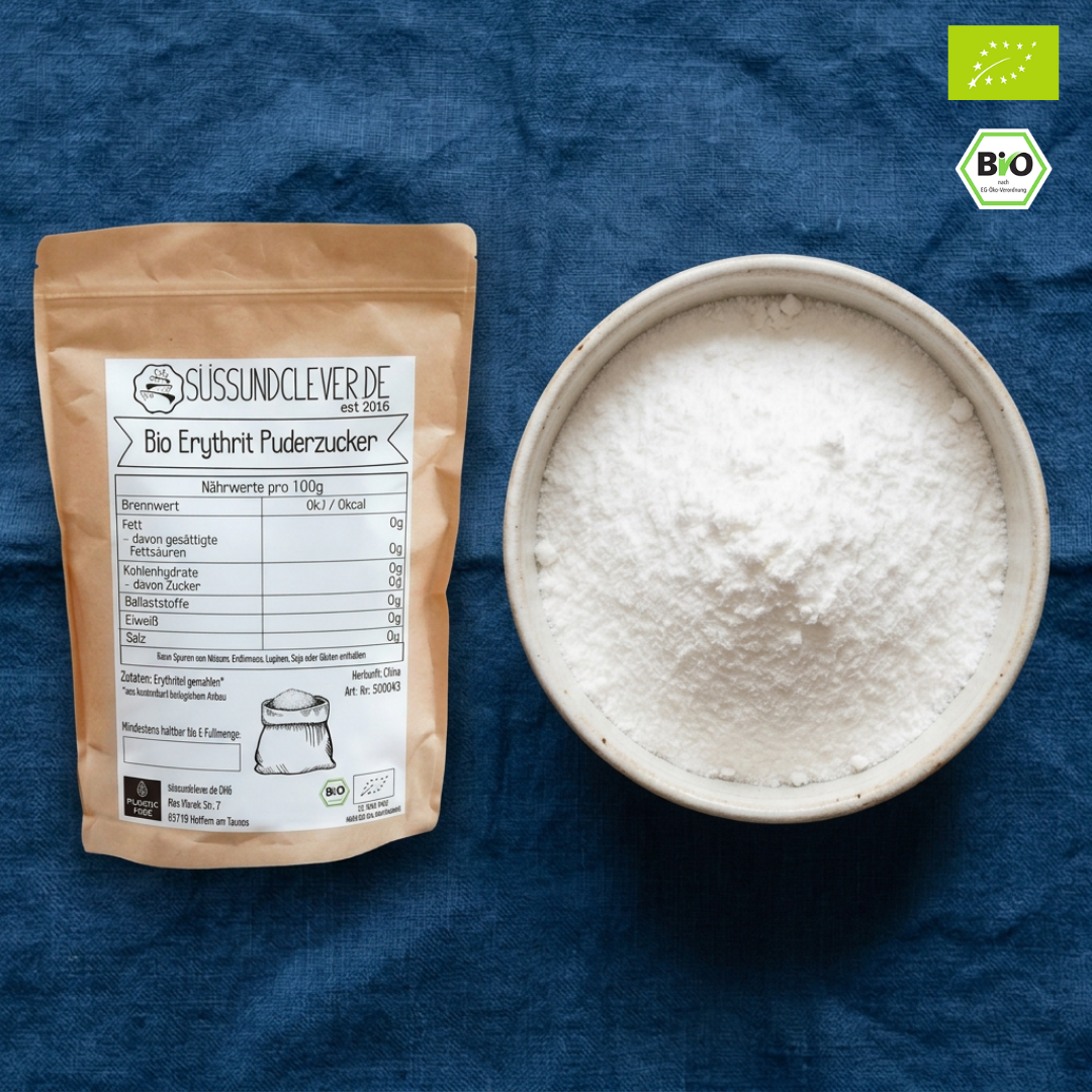 Bio Erythrit Puderzucker | 0% Kalorien