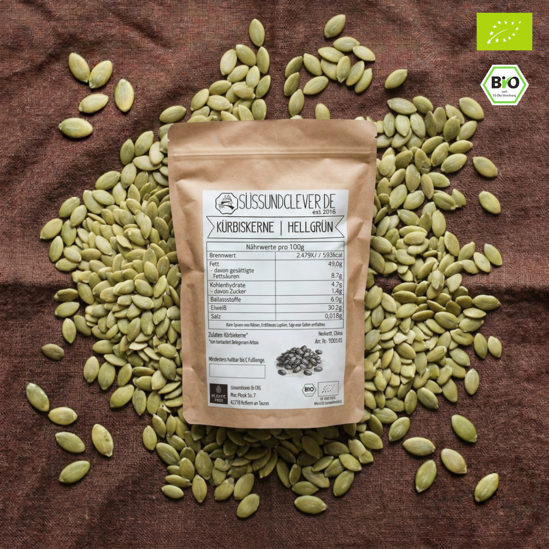 Bio Kürbiskerne | Shine Skin | hellgrün