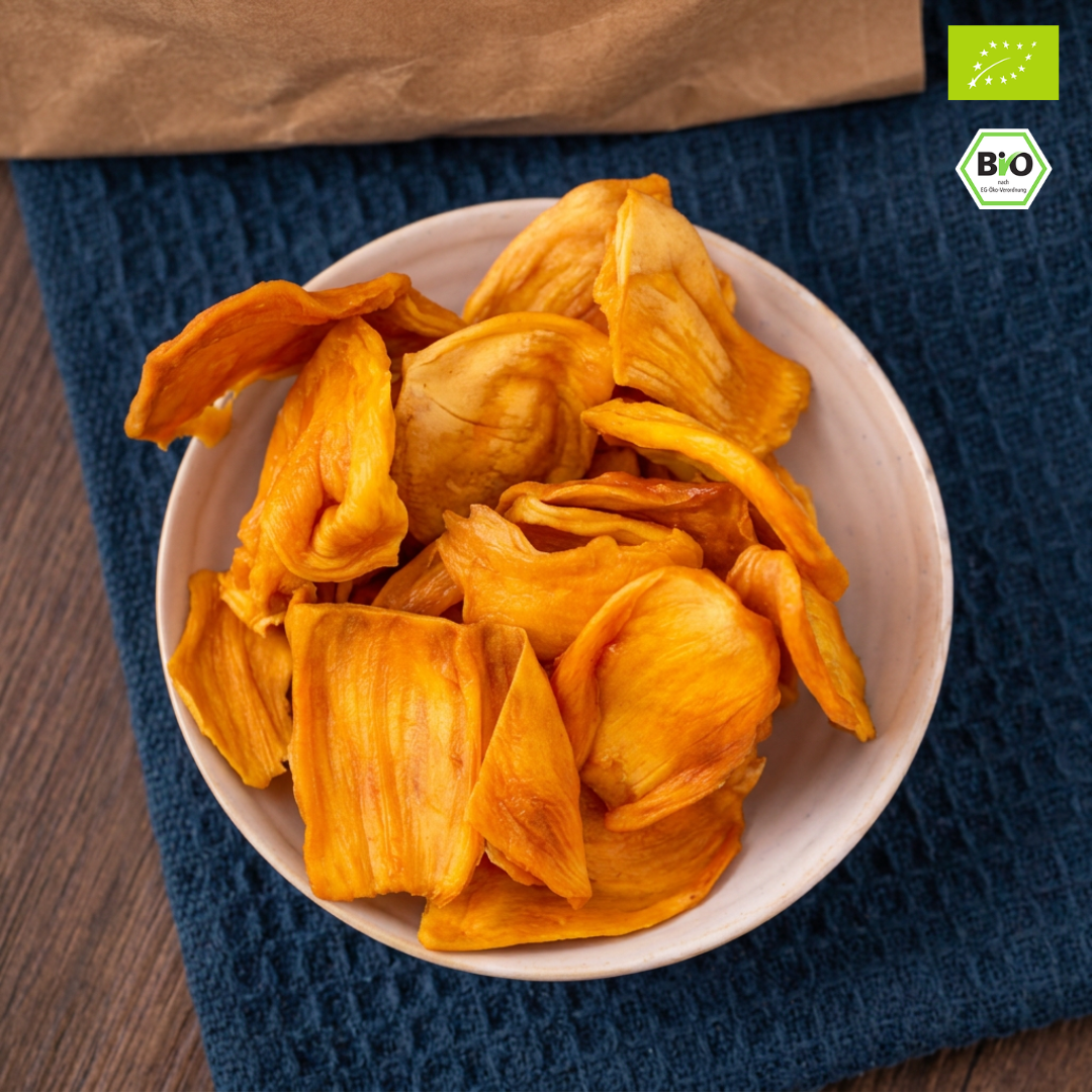 Bio Jackfrucht getrocknet | Jackobst | Jackfruit | exotisch & fruchtig
