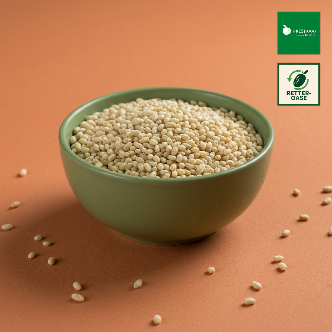 freshooo® Erbsenprotein Crispies | mit 70% Protein