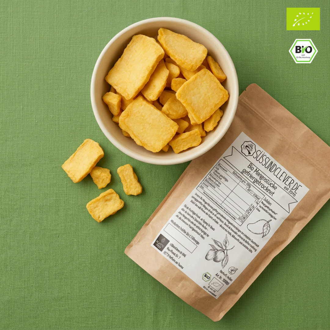 Bio Mangochips | Mangostücke | gefriergetrocknet