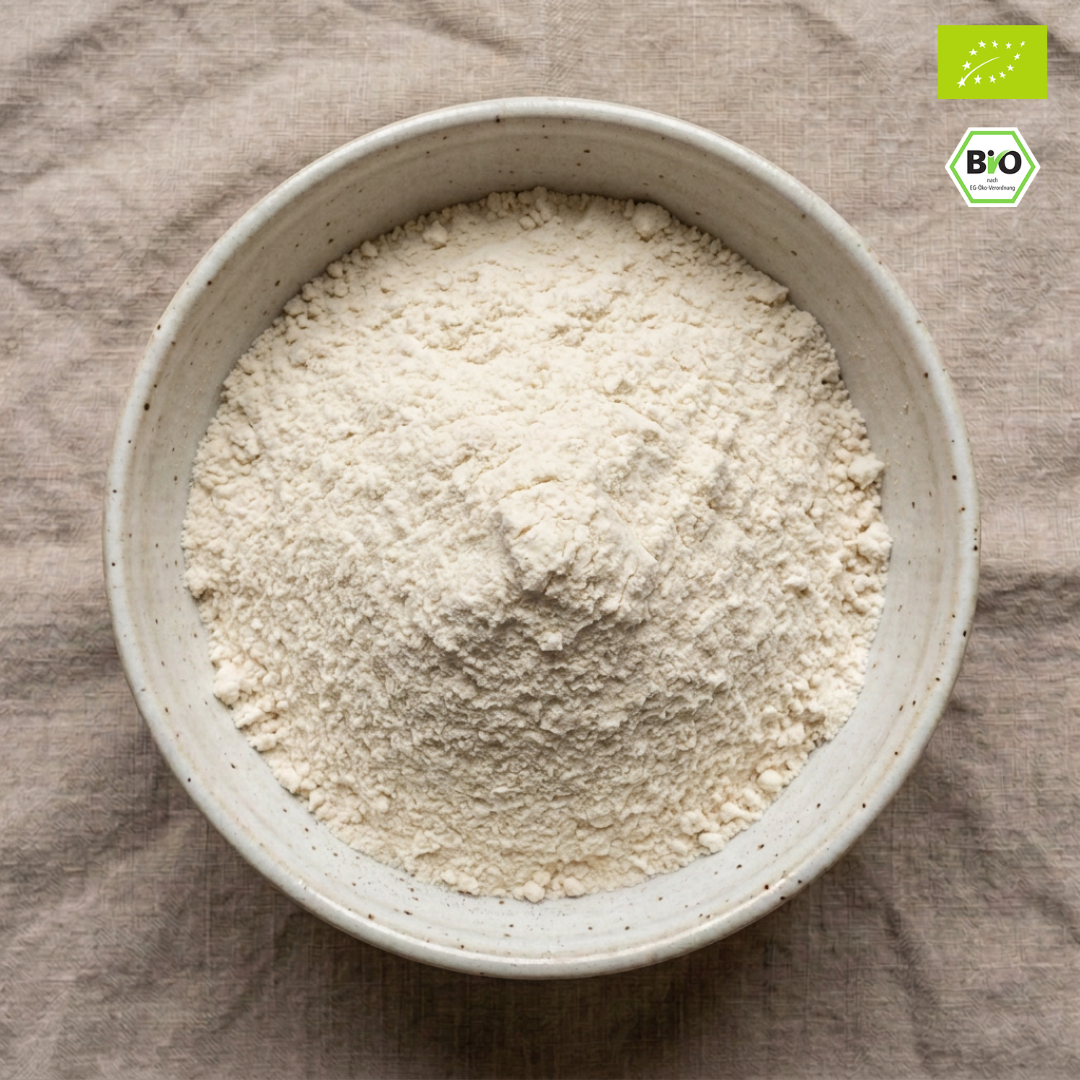 Bio Proteinpulver | "Apfel-Zimt-Kick" | Vegan & 56% Protein | mit Dattelsüße