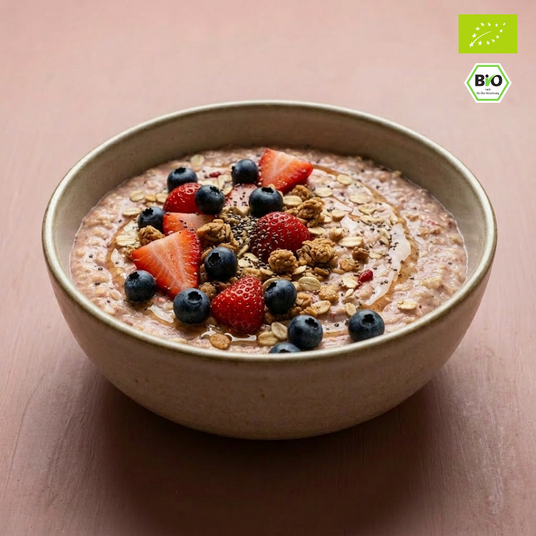 Bio Smoothie Bowl | "Protein Strawberry-Cream" | 42% Protein | Fertigmischung