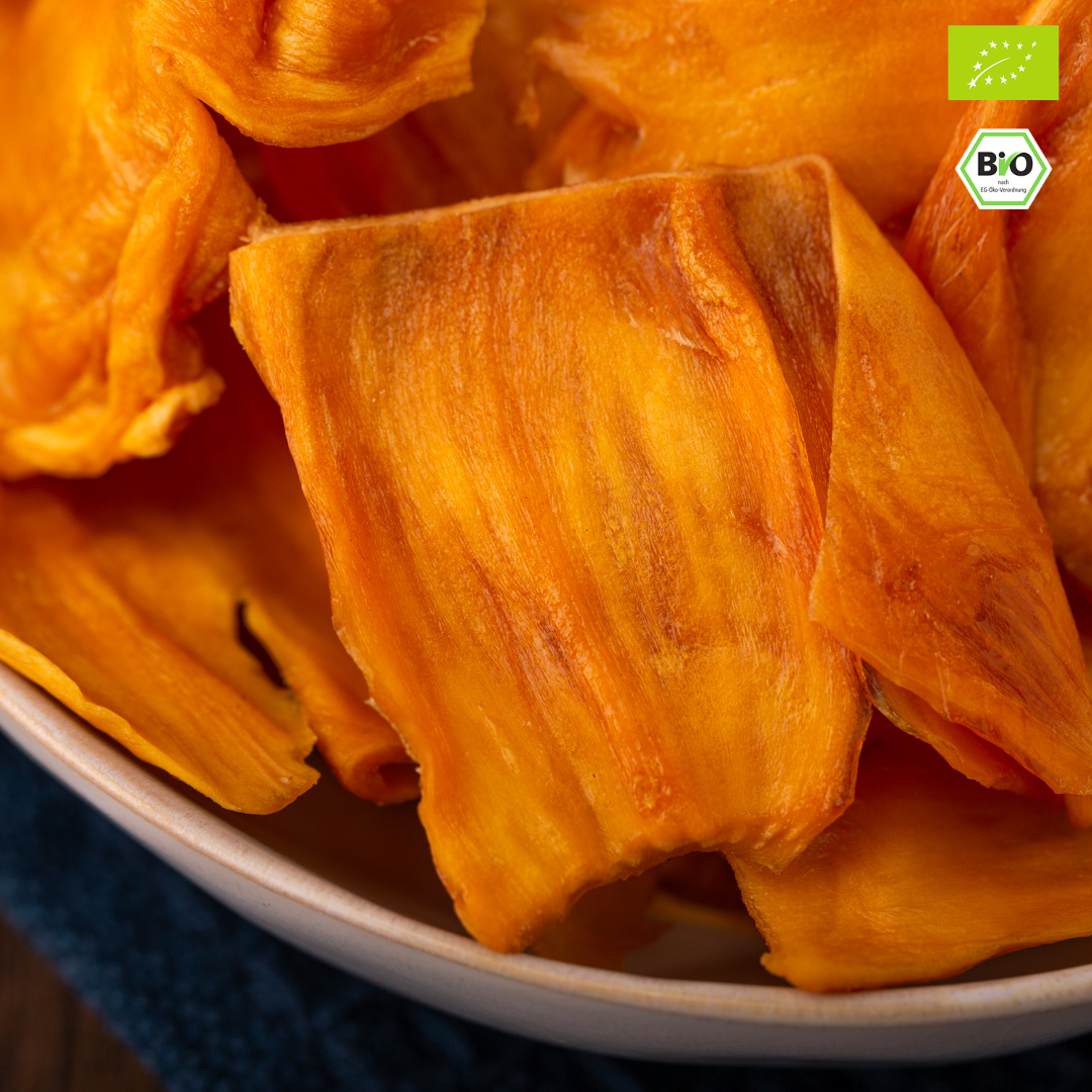 Bio Jackfrucht getrocknet | Jackobst | Jackfruit | exotisch & fruchtig