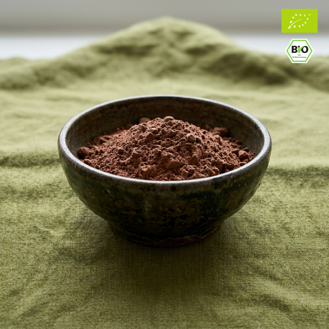 Bio "4-Kraft-SCHOKOLADE" Proteinpulver-Mix | 50% Protein | Hanf-, Kürbiskern-, Sonnenblumen- & Leinprotein | vegan