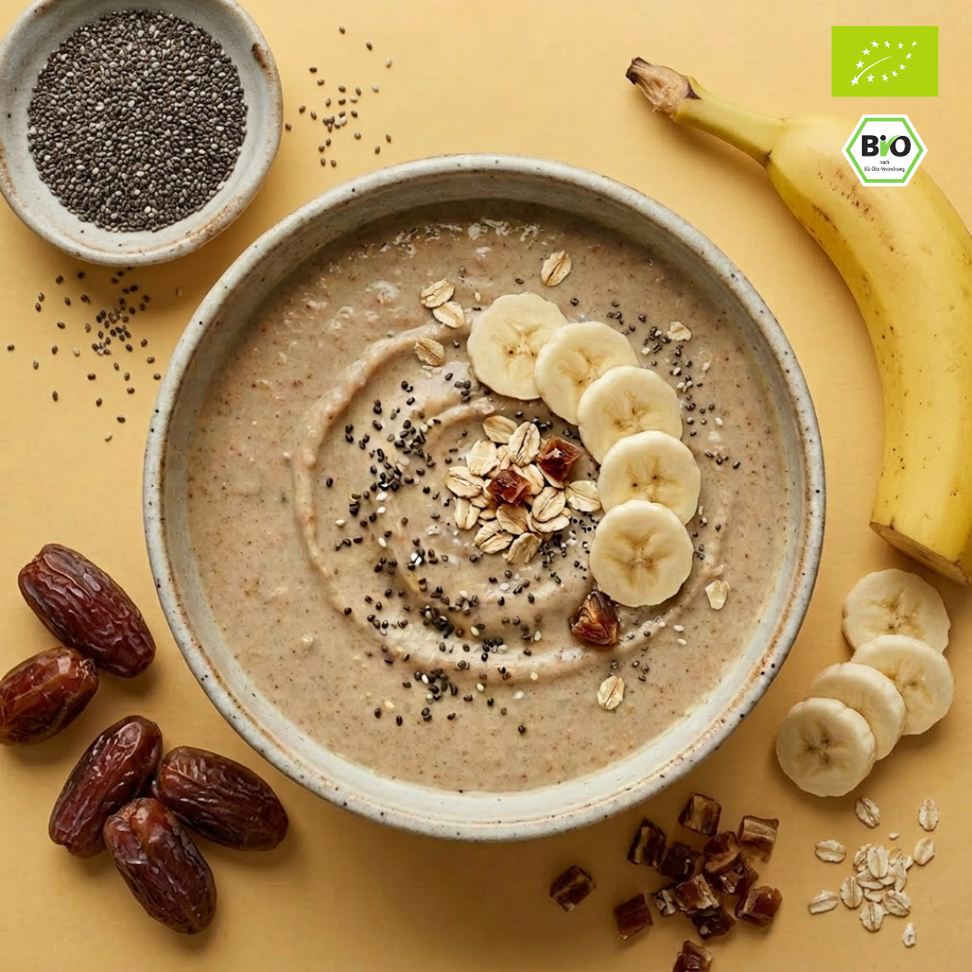 Bio Smoothie Bowl | "Protein Banana-Vanilla Cream" | 40% Protein | Fertigmischung